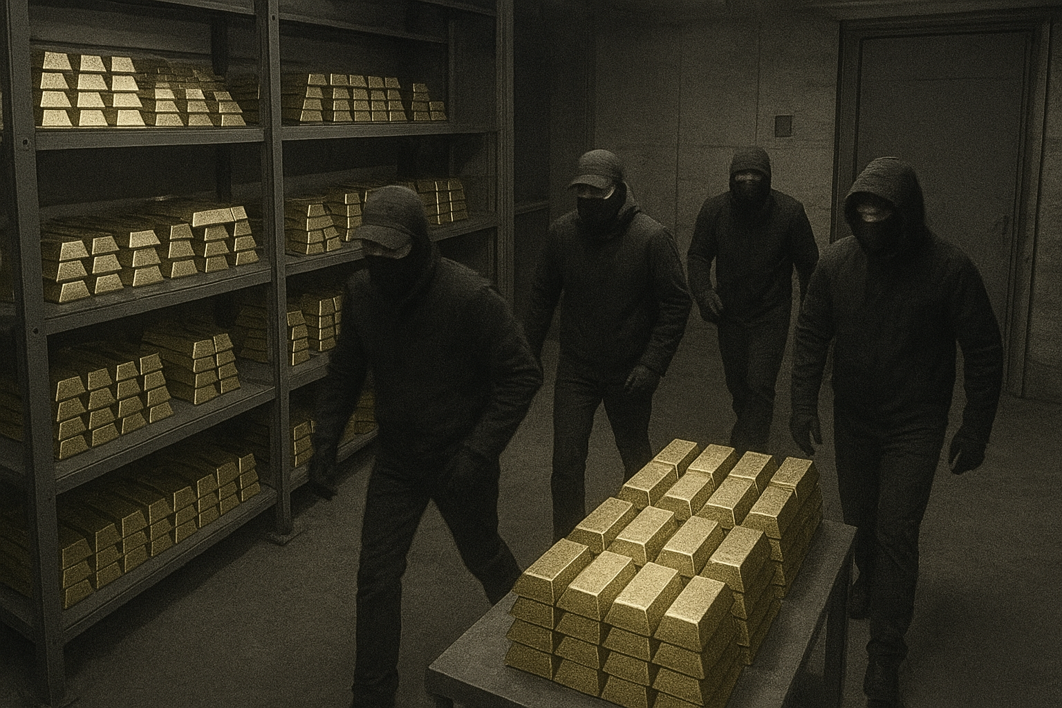 ফ্রান্সে আবার একটি মূল্যবান খসড়া: চোরাই কাজে পাঁচ লক্ষ ইউরো সোনা চুরি